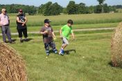 Giant hay bales are always fun