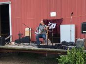 Live music was provided for the "Day at the Farm"