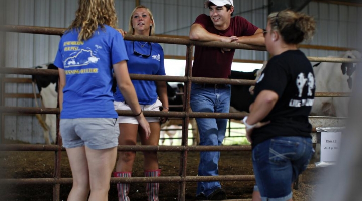 EKU agriculture students